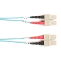 OM3 Black Box Connect Laser-optimized Multimode Duplex Fibre Optic Patch Cable, LSZH