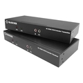 KVX Series KVM Extender over Fiber - 4K, Single-Head, HDMI, USB 2.0, Serial, SFP, Audio, Local Video